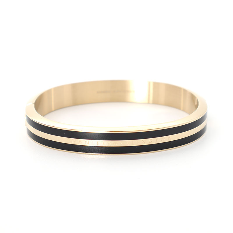 ダニエルウェリントン ブレスレット レディース メンズ Emalie Infinite Sサイズ 155mm ゴールド ブラック DW00400300 Dani...