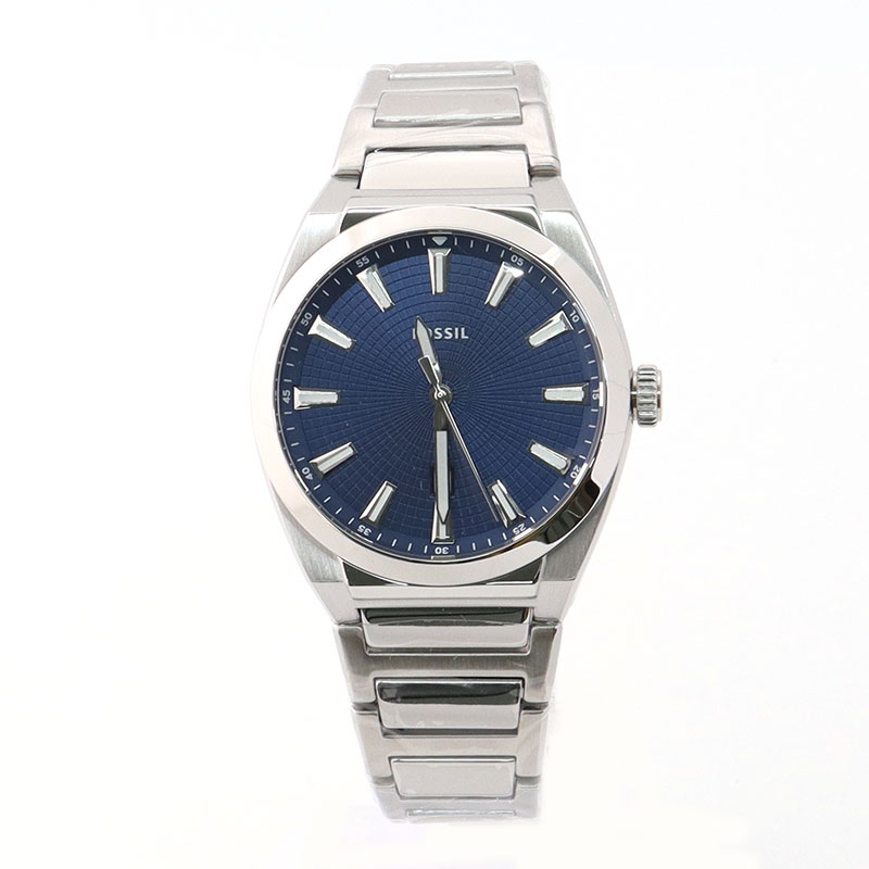 フォッシル 腕時計 メンズ EVERETT ブルー シルバー FS5822 FOSSIL