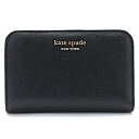 ケイトスペード 二つ折り財布 モーガンチューリップトスコンパクト K8927-001 ブラック レディース Kate Spade