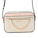 マイケルコース ショルダーバッグ JET SET 35S1GTTC9B-PWD-BLUSH-MLT ホワイト グレー シンプル レディース MICHAEL KO...