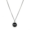ディーゼル ネックレス メンズ ガンメタル DX1362060 DIESEL