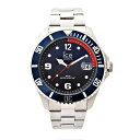 腕時計 レディース シルバー ネイビー Ice Watch アイスウォッチ ICE steel アイス スティール マリン/シルバー 17324 メンズ ユニセ...
