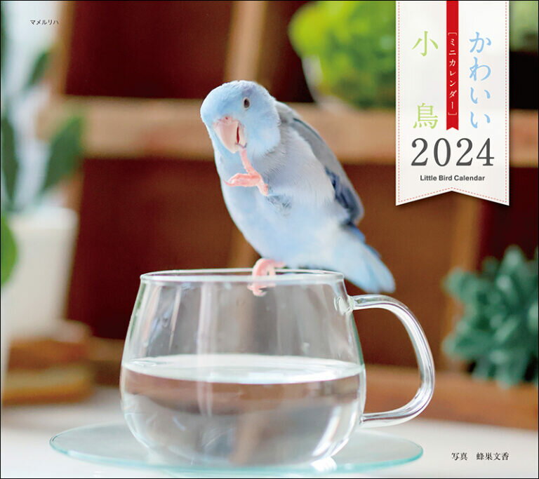 【誠文堂新光社】2024年カレンダー かわいい小鳥　978-4-416-92352-8
