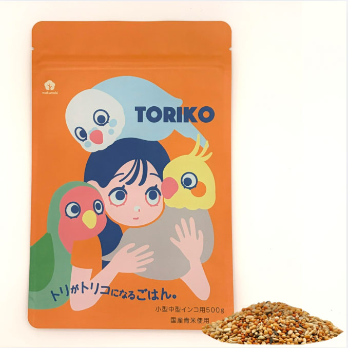 Rakuten - CAP! 鳥の餌 賞味期限2028/1/10【wakunoki】TORIKO トリコ 500g ★