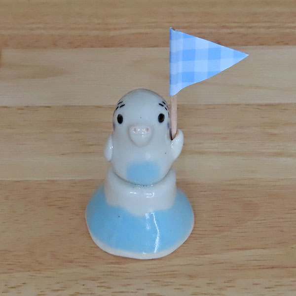 乐天商城 - 【P-works】富士山いんこ（はたふり）P2-863/セキセイインコ・白ハルクイン♀★