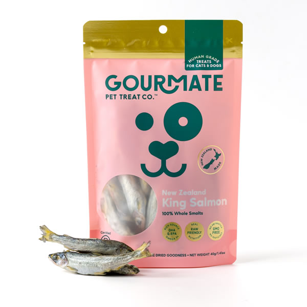 Rakuten - グルメイト GOURMATE ベイビーキングサーモン 40g　フリーズドライ 犬猫用おやつ