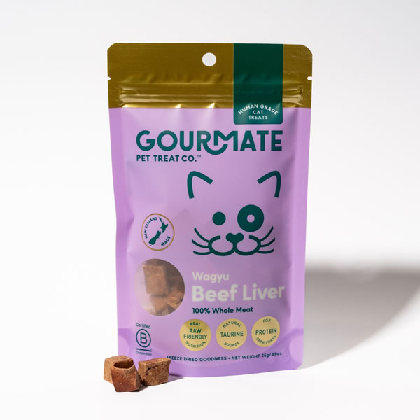 Rakuten - グルメイト GOURMATE ミニ・和牛レバー 25g　フリーズドライ 犬猫用おやつ
