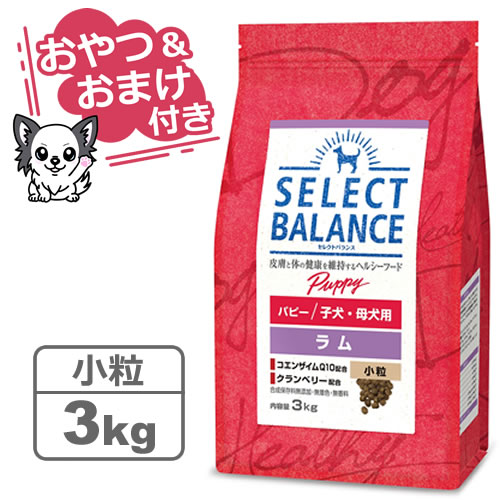楽天市場】セレクトバランス パピー チキン 小粒 3kgの通販