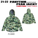 21-22fy10OFFzymxeBAXebJ[v[gzyzP.RHYTHMivYjPEAK JACKET CAMOis[NWPbgJjTCYFSAMALAXL