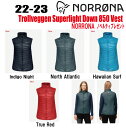 ☆彡他のNORRONAはこちら ◆商品説明◆ 【ブランド】NORRONA 【モデル】trollveggen superlight down850 Vest 【サイズ】 W's：XS／S／M／L 【カラー】 Indigo Night、North Atlantic、Hawaiian surf、True Red MATERIAL 7D 100% RECYCLED NYLON LINING 7D 100% RECYCLED NYLON DOWN GOOSE DOWN 850 FP WITH RDS 2.0 WEIGHT [M] 200g DOWN WEIGHT [M] 70g SIZE [M] S-XL PRICE ￥36000 【コメント】 トロールヴェゲン スーパーライト ダウン850 ジャケット The world's lightest down jacket with pockets. The main fabric is a hightech, windproof, and extremely light 100% recycled 7D nylon material made in Japan. It offers great packability and lightweight, and is durable for its weight. To achieve an excellent warmth-to-weight ratio, the jacket is filled with high-quality, RDS-certified 850 goose down. This jacket come to life as we wanted to create the ultimate down sweater made to give max warmth and packability-to-weigh in a minimalistic and adaptable package. You can use it both as a mid-layer and outer layer, making it a 4-season garment. Features are kept minimalistic and clean to follow the design expression. The jacket has a slim fit with a longer cut in the back for extra protection. The Y-shaped fit ensures good mobility. To ensure an even and lasting distribution of down, it's tightly quilted. Other features: two hand warming pockets, packable pocket, minimalistic cuff closure, elastic bottom hem. ◆当店で在庫を持たない商品を 　ご予約いただいた場合は 　メーカーに在庫の確認をしてから 　ご予約が確定となります。 　メーカー在庫の完売によって 　ご予約をお受けできない場合も 　稀にございますのでご了承ください。 ◆ご予約いただいた商品に関しましては 　サイズ交換や返品、キャンセルのご対応は 　一切お受けできませんので 　ご不明な点がある場合は 　ご予約される前にご相談くださいませ。 ◆ご予約後のお客様都合でのキャンセルや 　受け取り拒否、アイテム変更等があり 　送料や手数料等が発生した場合には 　当店が負担した費用の実費、 　またはキャンセル料として 　商品代金の50%を 　ご請求させていただきます。 ◆一度のご注文で複数のアイテムを 　ご予約いただいた場合は 　全アイテムが揃った時点での発送となります。 　(同一注文時に入荷済みの商品が入っている場合も ※必ずお読みください※ ※離島・一部地域は追加送料がかかります。 　（※北海道・沖縄/離島は送料別（￥1,000-.）） ・ご注文後のキャンセルは一切お受けできません。 ・実店舗でも販売していますのでその為誤差が生じ、ご注文が完了いたしましても完売している場合があります。 　その際は大変申し訳ございませんがご了承の程宜しくお願い申し上げます。 ・お支払い方法はクレジットカード、銀行振込、代金引換、よりお選びいただけます。 ・入金の際の手数料はお客様負担となりますことご了承ください。 ・ご注文から7営業日以内に内金の入金がない場合はキャンセル扱いとさせて頂きます。 ・ご注文受付後4日以内に確認メールが届かない場合はお手数ですが当店にお電話下さい。 ・携帯からのご注文で迷惑メール設定をされている場合はドメイン指定受信を設定して下さい。 以下のドメインを指定してください。 弊社からの返信は「capcell@shop.rakuten.co.jp」の指定をお願い致します。 NORRONAノベルティーの数に限りがございますので、無くなり次第他のアイテムに変更される場合がございます 以上の規約を御理解して頂き、ご予約の検討よろしくお願い致します。 離島・一部地域は追加送料がかかります。 （※北海道・沖縄/離島は送料別）