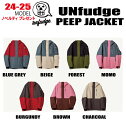 ★2024-2025★ unfudge(アンファッジ)PEEP JACKET (ピープジャケット) 【送料無料】