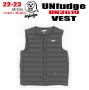 ★unfudge(アンファッジ)UN3610 Pocketable Down Vest