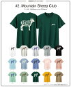 予約商品 リクエスト商品★2025モデル★GREEN CLOTHING(グリーンクロージング) Tシャツ MOUNTAIN SHEEP CLUB サイズ:S...