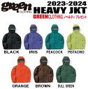 ★23-24モデル★【20％OFF】GREEN CLOTHING（グリーンクロージング）HEAVY JACKET（ヘビージャケット）サイズ：S、M、L、XL【ステッカープレゼント】【送料無料】