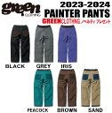 ★23-24モデル★【20％OFF】GREEN CLOTHING（グリーンクロージング）PAINTER PANTS(フォーポケットパンツ) サイズ：S、M、L、XL,XXL【ステッカープレゼント】【送料無料】