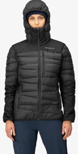 早期予約 26-27 NORRONA ノローナ falketind down750 Zip Hood フォルケティン　ダウン750 フード サイズ：レディース【ステッカー・ノベルティプレゼント】【送料無料】 2