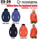 2023-2024 NORRONAʥΥʡlofoten Gore-Tex insulated Jacket W'sʥեƥ ƥå 󥵥졼ƥå 㥱åȡ˥(W's)XSXL 顼4ڥƥåΥ٥ƥץ쥼ȡ̵ۡ