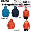 ★23-24★ NORRONA(ノローナ)trollveggen Primaloft100 Zip Hood(トロールヴェゲン プリマロフト100 ジップ フード)サイズ:(M's)S〜XL カラー:3色【ステッカー・ノベルティプレゼント】【送料】