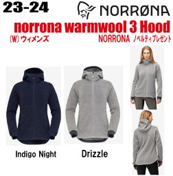 ★2023-2024★NORRONA（ノローナ）norrona warmwool 3 Hood（ノローナ ウォームウール3　フード ） サイズ：ウィメンズ 【ステッカー・ノベルティプレゼント】【送料無料】