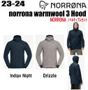 ★2023-2024★NORRONA(ノローナ)norrona warmwool 3 Hood(ノローナ ウォームウール3 フード ) サイズ:メンズ 【ステッ...