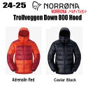 ☆彡他のNORRONAはこちら ◆商品説明◆ 【ブランド】NORRONA 【モデル】trollveggen down800 Hood 【サイズ】 Men's：S／M／L/XL Weight: 830g Material: aeroDownproof 当社の最も暖かいダウンジャケット。 この暖かいダウンジャケットは登山やビレイ用に開発され、幅広い層に適しています。 さらなる暖かさが必要なさまざまなアウトドアアクティビティに最適です。 耐候性があり、軽量であるため、耐久性のある AeroDownproof フェイス生地を使用しています。 それでいて丈夫で耐久性があり、手触りも柔らかいです。 断熱材には800フィルパワー以上のダウンを使用しています。 なぜなら、重量比で優れた断熱性を提供し、非常に収納しやすいからです。 AeroDownproof の表面生地は 30D 100% リサイクル ナイロン、53gm2 です。 RDS 認定の 800+ フィルを使用しています パワー90/10ダックダウン。 主な特徴: ハンドウォーマーポケット、片手で調整できる断熱フード、 裾調整、内ポケット付き。 ジャケットはレギュラーフィットで、背面が長めにカットされており、保護力を強化しています。 ◆当店で在庫を持たない商品を 　ご予約いただいた場合は 　メーカーに在庫の確認をしてから 　ご予約が確定となります。 　メーカー在庫の完売によって 　ご予約をお受けできない場合も 　稀にございますのでご了承ください。 ◆ご予約いただいた商品に関しましては 　サイズ交換や返品、キャンセルのご対応は 　一切お受けできませんので 　ご不明な点がある場合は 　ご予約される前にご相談くださいませ。 ◆ご予約後のお客様都合でのキャンセルや 　受け取り拒否、アイテム変更等があり 　送料や手数料等が発生した場合には 　当店が負担した費用の実費、 　またはキャンセル料として 　商品代金の50%を 　ご請求させていただきます。 ◆一度のご注文で複数のアイテムを 　ご予約いただいた場合は 　全アイテムが揃った時点での発送となります。 　(同一注文時に入荷済みの商品が入っている場合も ※必ずお読みください※ ※離島・一部地域は追加送料がかかります。 　（※北海道・沖縄/離島は送料別（￥1,000-.）） ・ご注文後のキャンセルは一切お受けできません。 ・実店舗でも販売していますのでその為誤差が生じ、ご注文が完了いたしましても完売している場合があります。 　その際は大変申し訳ございませんがご了承の程宜しくお願い申し上げます。 ・お支払い方法はクレジットカード、銀行振込、代金引換、よりお選びいただけます。 ・入金の際の手数料はお客様負担となりますことご了承ください。 ・ご注文から7営業日以内に内金の入金がない場合はキャンセル扱いとさせて頂きます。 ・ご注文受付後4日以内に確認メールが届かない場合はお手数ですが当店にお電話下さい。 ・携帯からのご注文で迷惑メール設定をされている場合はドメイン指定受信を設定して下さい。 以下のドメインを指定してください。 弊社からの返信は「capcell@shop.rakuten.co.jp」の指定をお願い致します。 NORRONAノベルティーの数に限りがございますので、無くなり次第他のアイテムに変更される場合がございます 以上の規約を御理解して頂き、ご予約の検討よろしくお願い致します。 離島・一部地域は追加送料がかかります。 （※北海道・沖縄/離島は送料別）