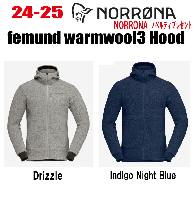 ͽʡ24-25 NORRONAʥΥʡfemund warm2 Hood ե 2 ա ˥󥺡ڥƥåΥ٥ƥץ쥼ȡ̵ۡ