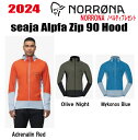 ★24 モデル★【NORRONA(ノローナ) senja Alpha90 Zip Hood (メンズ セーニャ アルファ90 ジップ フード) サイズ:メンズ ...