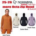 ★2025-2026★ 早期予約商品★ NORRONA(ノローナ)More Octa Zip Hood Women's(フォルケティン オクタ ジャケット )サ...
