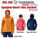 早期予約商品★25-26★ NORRONA(ノローナ)lyngen Gore-Tex Jacket(リンゲン ゴアテックス ジャケット)サイズ:(レディース)X...