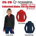早期予約商品★25-26★ NORRONA(ノローナ)falketind Alpha120 Zip Hood(フォルケティン アルファ120 ジップ フード )...