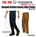 早期予約商品★25-26★NORRONA(ノローナ)femund cotton heavy duty Pants M'sサイズ:メンズ 【ステッカー・ノベルティ...