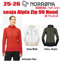 ★25-26モデル★【NORRONA(ノローナ) senja Alpha90 Hood (セーニャ アルファ90 ジップ フード) サイズ:rレディース 【ステ...