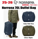 ★2025★ NORRONA(ノローナ)norrøna 70L Duffel Bag【ステッカー・ノベルティプレゼント】【送料無料】