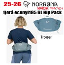 ★2025★ NORRONA(ノローナ)fjørå econyl195 6L Hip Pack【ステッカー・ノベルティプレゼント】【送料無料...