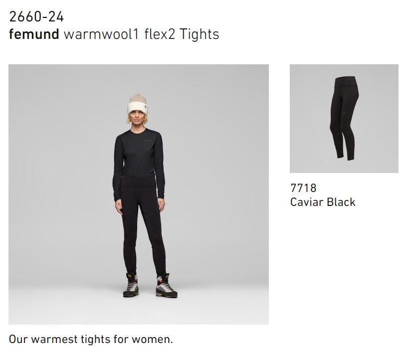 早期予約商品 26-27 NORRONA ノローナ femund warmwool1 flex2 Tights サイズ：レディース【ステッカー・ノベルティプレゼント】【送料無料】 3