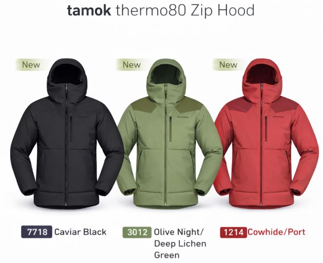 早期予約商品 2026-2027 NORRONA（ノローナ）tamok thermo80 Zip Hood M's サイズ...