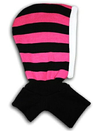 ★13-14モデル★eb's（エビス）HOODED WARMER　カラー：BLACK/PINK　サイズ：FREE