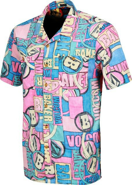 【レターパックライト360円でお届け可能】★即納可能★日本正規商品★VOLCOM 2014 SPRINGモデル★VOLCOM(ボルコム) STONE AGE BALER SS A0411402 カラー：BLU サイズ：M、L