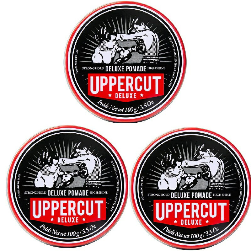 アッパーカット デラックス デラックスポマード 100g 3個 UPPERCUT DELUXE ポマード