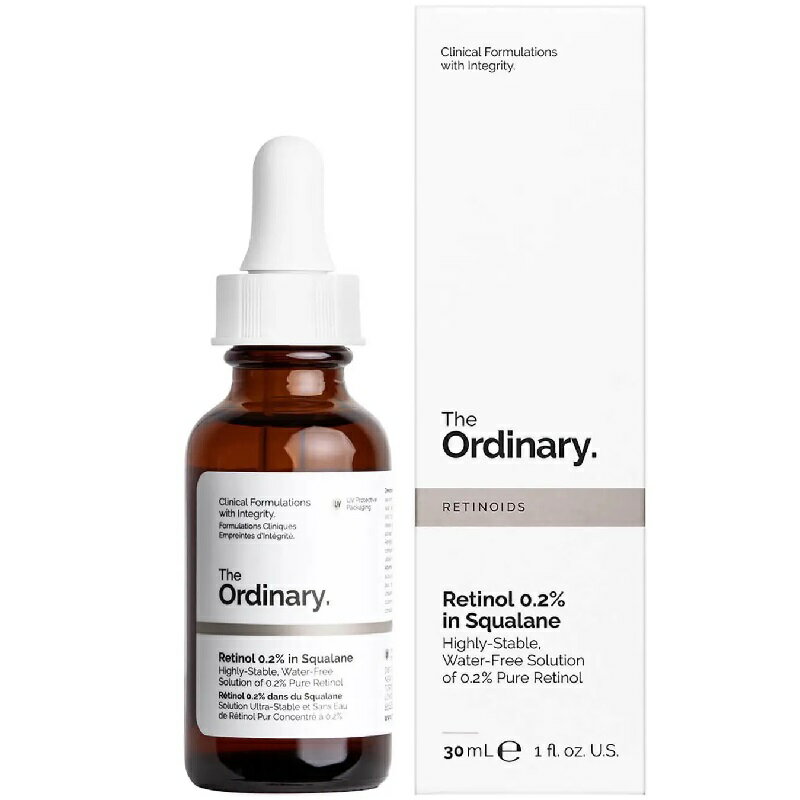 THE ORDINARY ジオーディナリー レチノール セラム 0.2% 30ml スクワラン セラム Retinol Squalaneのサムネイル