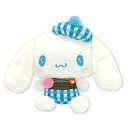 5/20頃入荷予定 サンリオ ギンガムデニム シナモロール ぬいぐるみ Sサイズ 210838-25 ナカジマコーポレーション(3)
