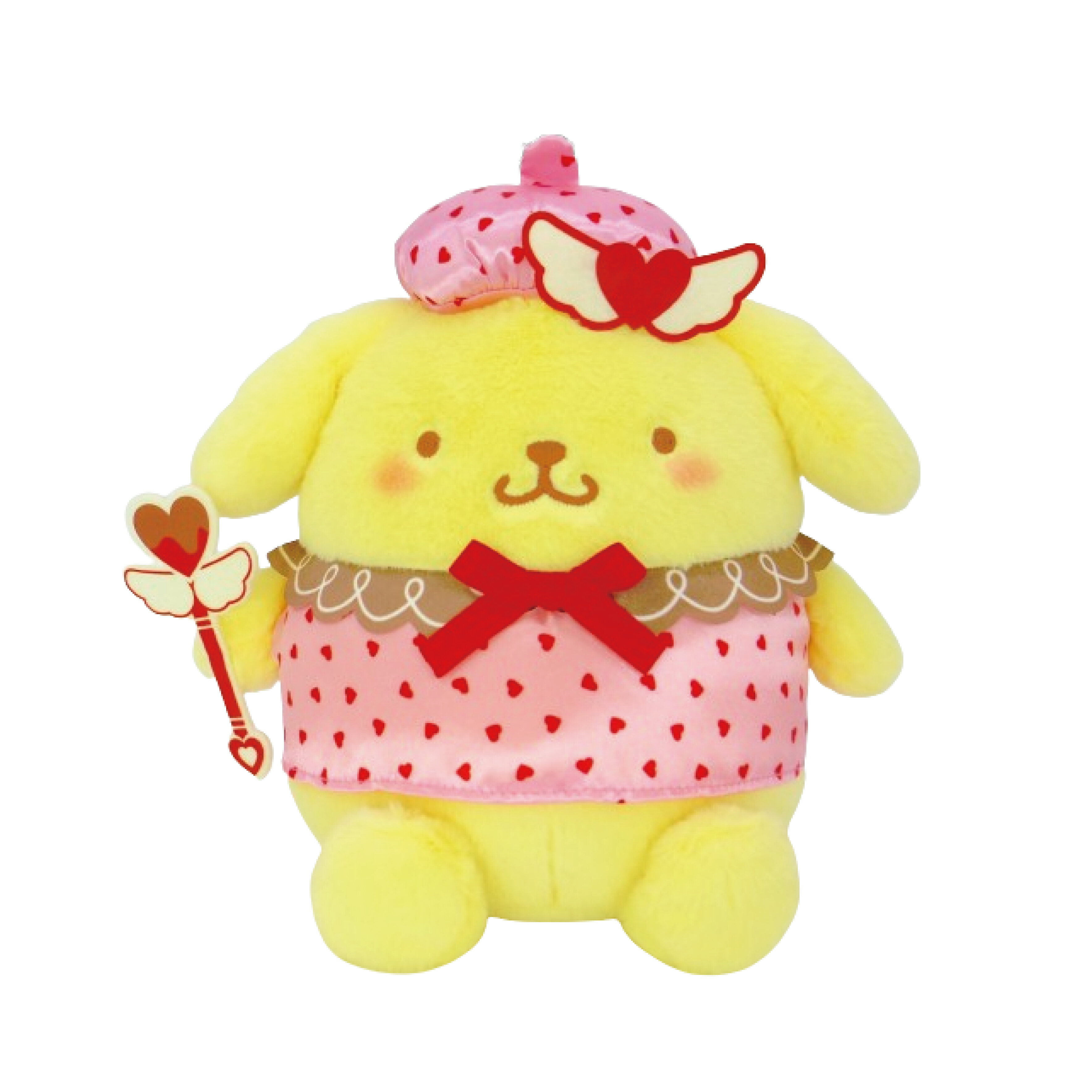 楽天市場】ポムポムプリン ハート ぬいぐるみの通販 楽天市場】ポムポムプリン ハート ぬいぐるみの通販