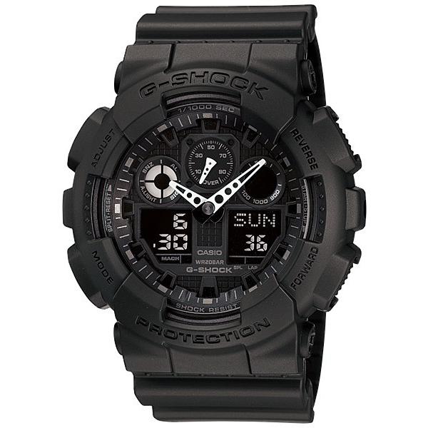 CASIOrv G-SHOCK W[VbN ANALOG-DIGITAL GA-100 SERIES GA-100-1A1JF