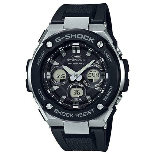 CASIO腕時計 G-SHOCK ジーショック G-STEEL Mid Size Series GST-W300-1AJF CASIO腕時計 G-SHOCK ジーショック G-STEEL Mid Size Series GST-W300-1AJF