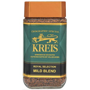 KREIS インスタントコーヒー ジオグラフィックスペシャル マイルドブレンド 100g 瓶 キャピタルコーヒー　CAPITAL