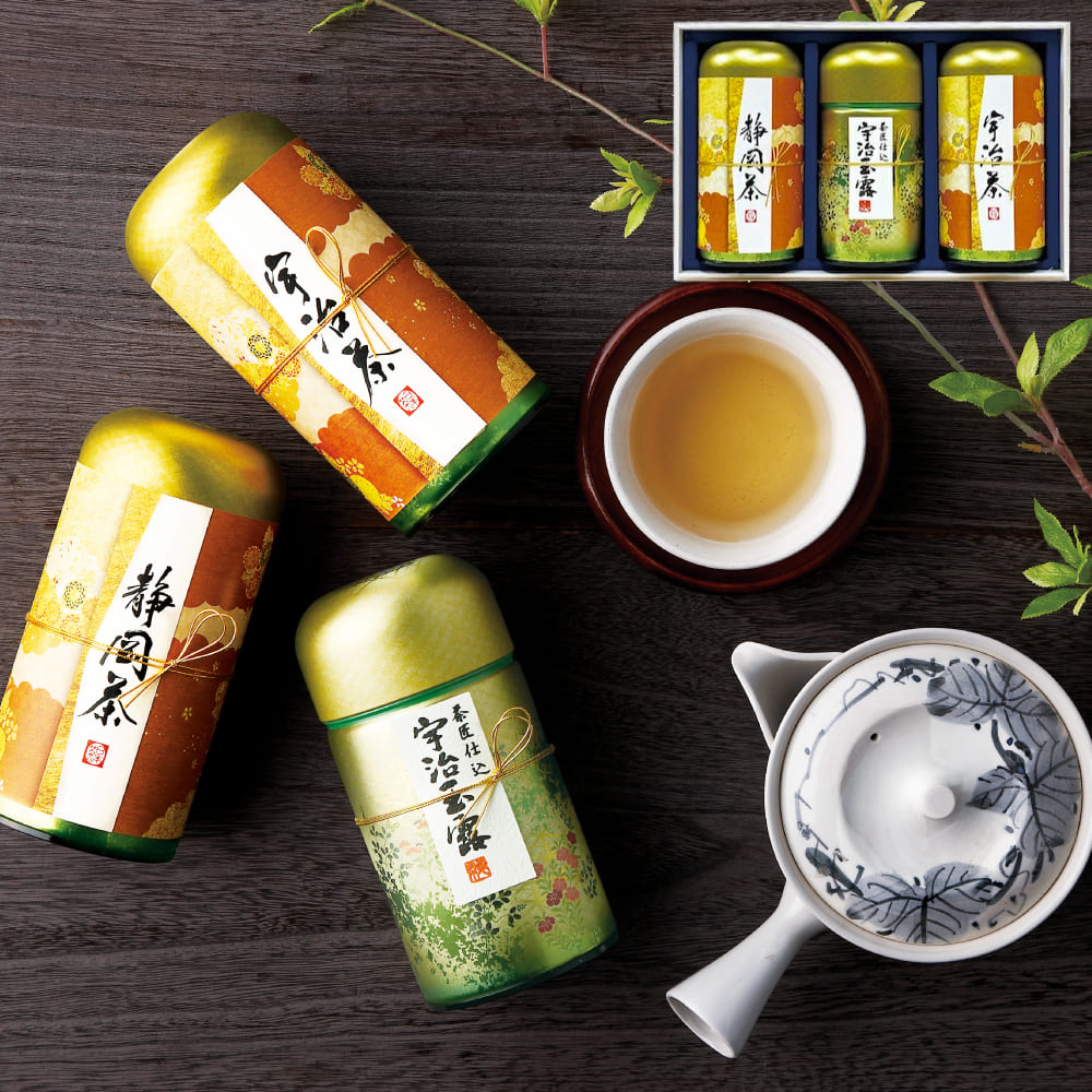 40%OFF 宇治森徳 産地銘茶詰合せ AKU-100A 静岡茶 宇治 玉露 宇治茶 内祝い お祝い 出産 結婚 快気祝い お歳暮 粗供養 志 お供え 満中陰志 お礼 お見舞い お返し 法事