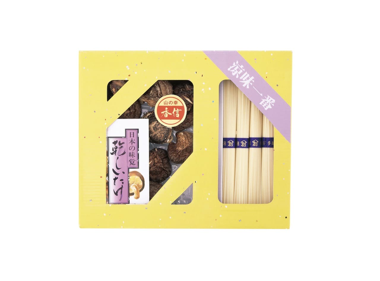40%OFF 乾物家 国産椎茸と手延そうめん御 詰め合わせ KBY-AE2 詰め合わせ 内祝い お中元 お彼岸 お祝い 出産祝い 結婚祝い お供え 粗供養 満中陰志 香典返し お返し お礼 快気祝い お見舞い 挨拶 法事 ギフト プレゼント
