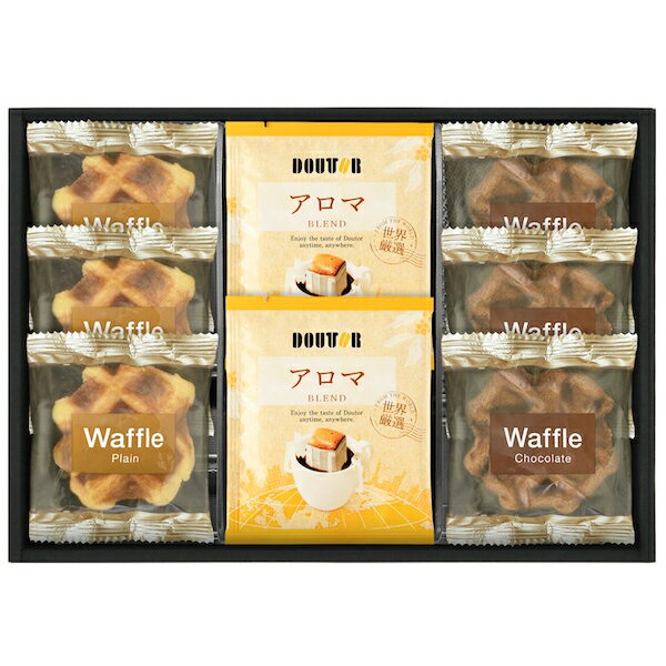 樂天商城 - 半額 50%OFF ドトールコーヒー＆2種類のベルギーワッフルコンボ BWGO-20
