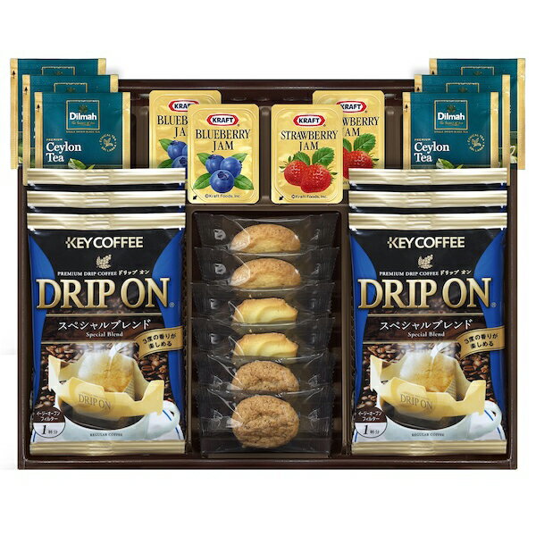 樂天商城 - 半額 50%OFF ドリップコーヒー＆セイロンティーと3種類のクッキー詰合せ KDR-30