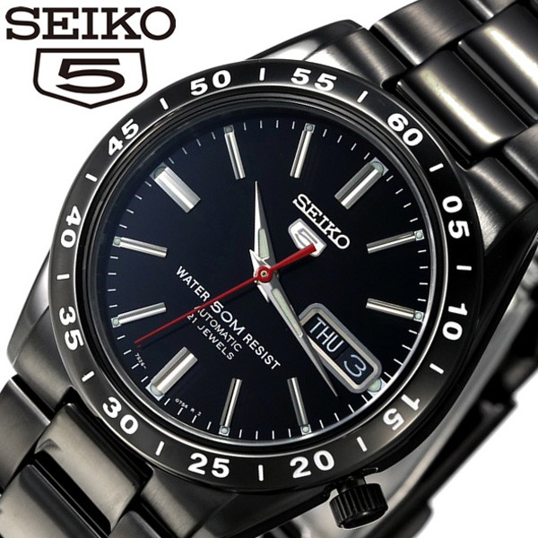 [ 5年保証 セイコー腕時計 [ SEIKO時計 ](SEIKO 腕時計 セイコー 時計) セイコー 5 (SEIKO 5) セイコーファイブ メンズ ブラック SNKE03KC[ ご褒美 おしゃれ ブランド ] 誕生日 新生活 プレゼント ギフト クリスマス 2023 観光 旅行 遠足